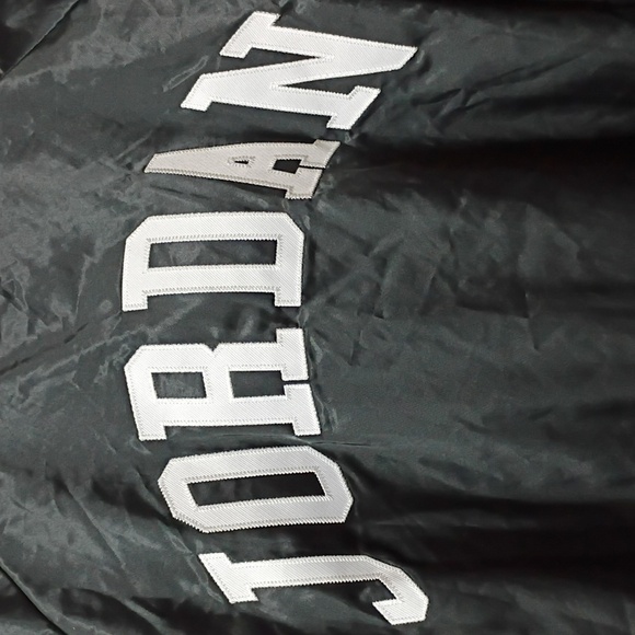Jordan Air Jordan Sportswear He Got Game Satin Jacket 'Black” Size Large - Picture 8 of 9